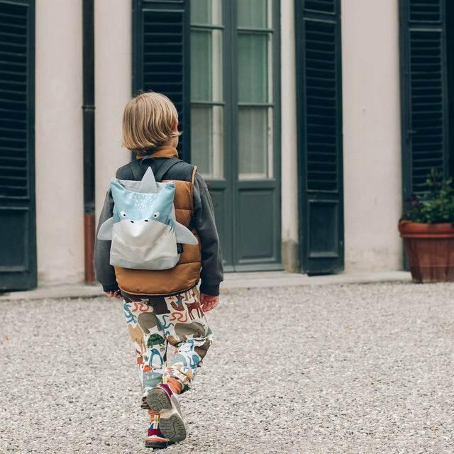 Kids Shark Backpack – Perfect for Outdoor Adventures – Made in Europe - Hilstor