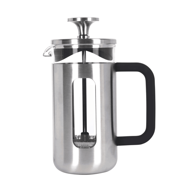 La Cafetière Pisa Coffee Maker – 1 Liter, Silver Finish, Award-Winning French Press - Hilstor