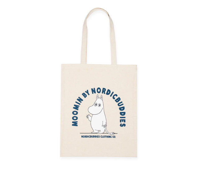 Moomintroll's Greeting Tote Bag - Beige