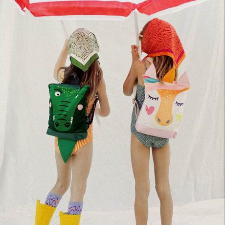 Kids Backpack – Unicorn, Velvet & Waterproof Polyester, Adjustable Straps, Small & Large Sizes, Made for Adventurous Kids - Hilstor