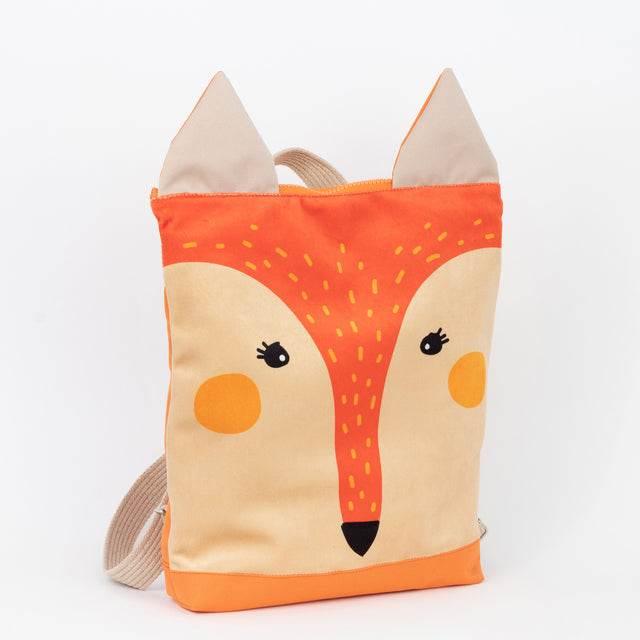 Kids Backpack – Fox Design for Outdoor Adventures – Made in Europe - Hilstor