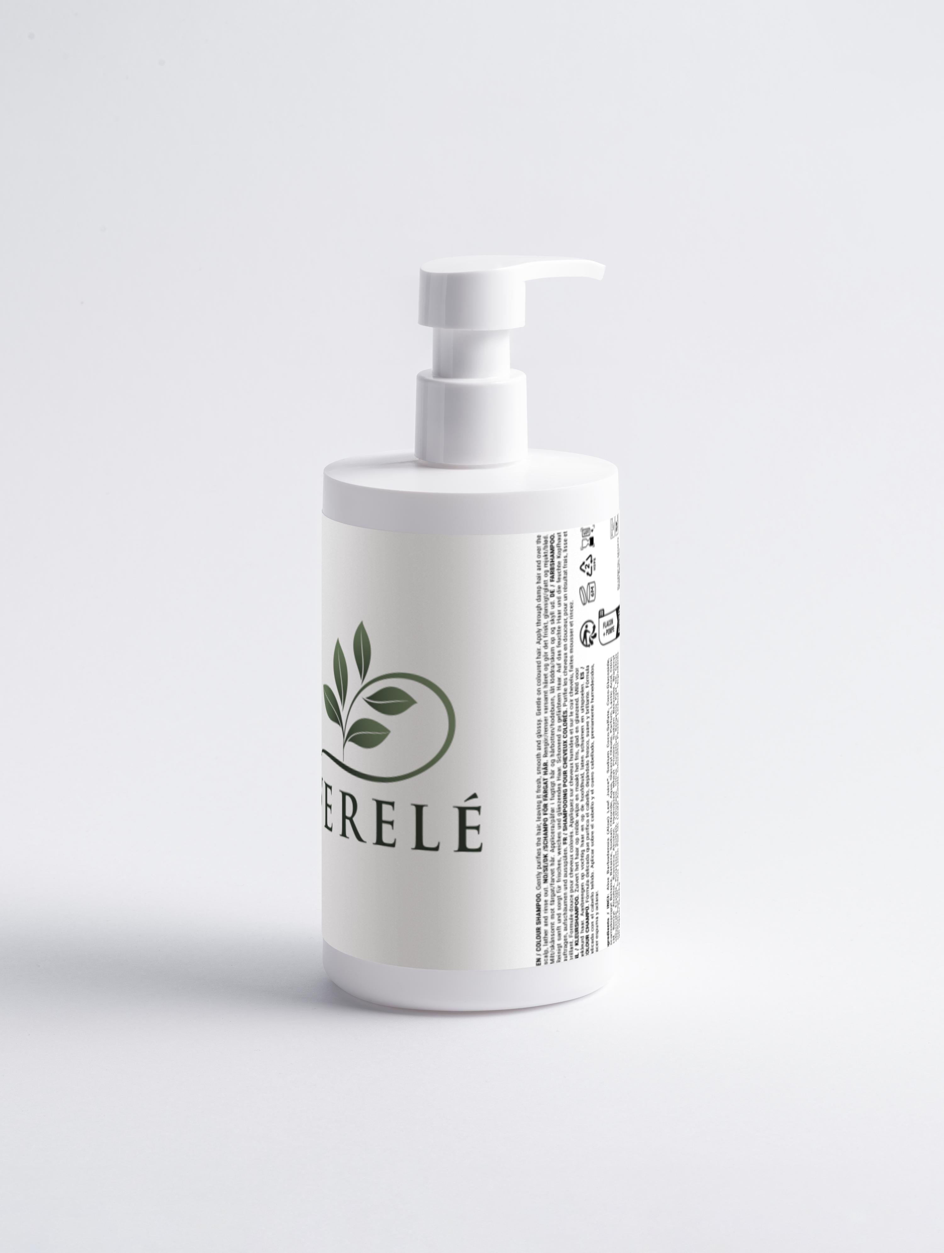 Color Care Shampoo med Aloe &amp; Wheat Protein – Peachy Grapefruit Zest – Blid og blank finish – Fremstillet i Europa af Verelé, 400 ml / 13,53 fl oz
